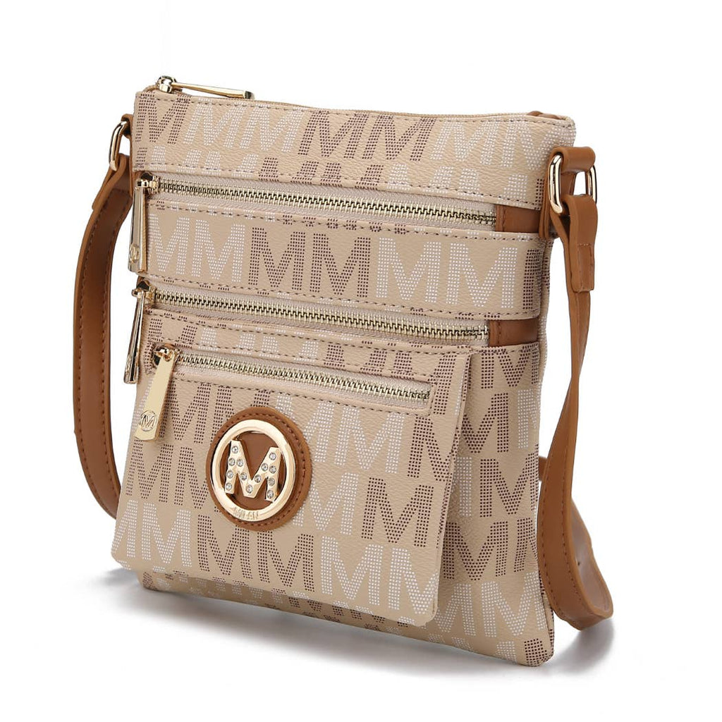 Beatrice Signature Multi Crossbody Handbag Women by Mia K.