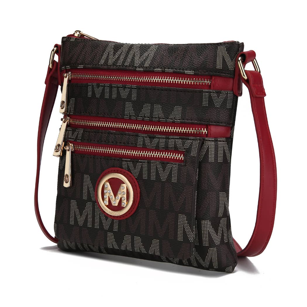 Beatrice Signature Multi Crossbody Handbag Women by Mia K.