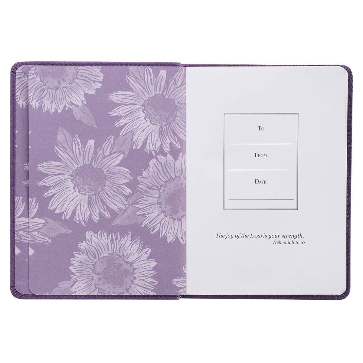 Journal Handy Purple Strength & Dignity Prov. 31:25