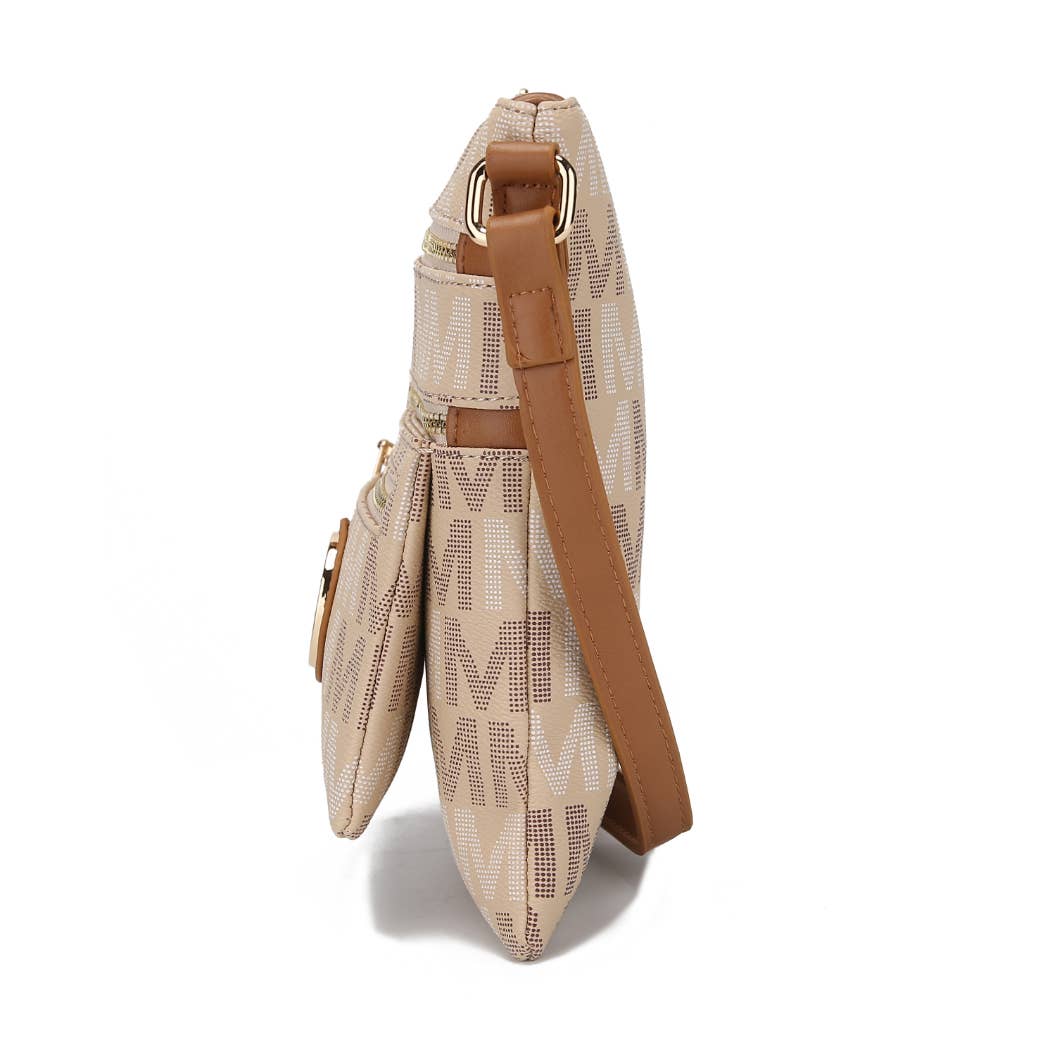 Beatrice Signature Multi Crossbody Handbag Women by Mia K.