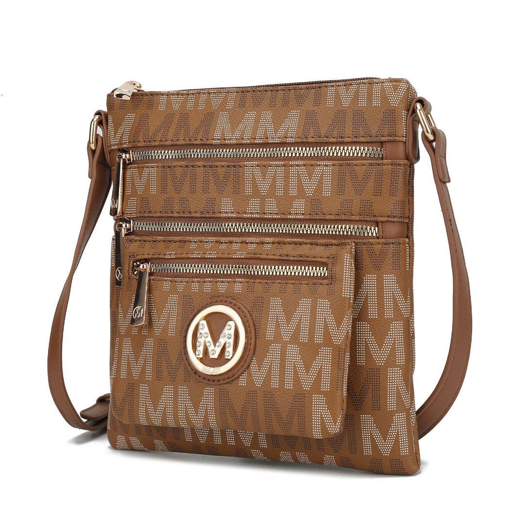 Beatrice Signature Multi Crossbody Handbag Women by Mia K.