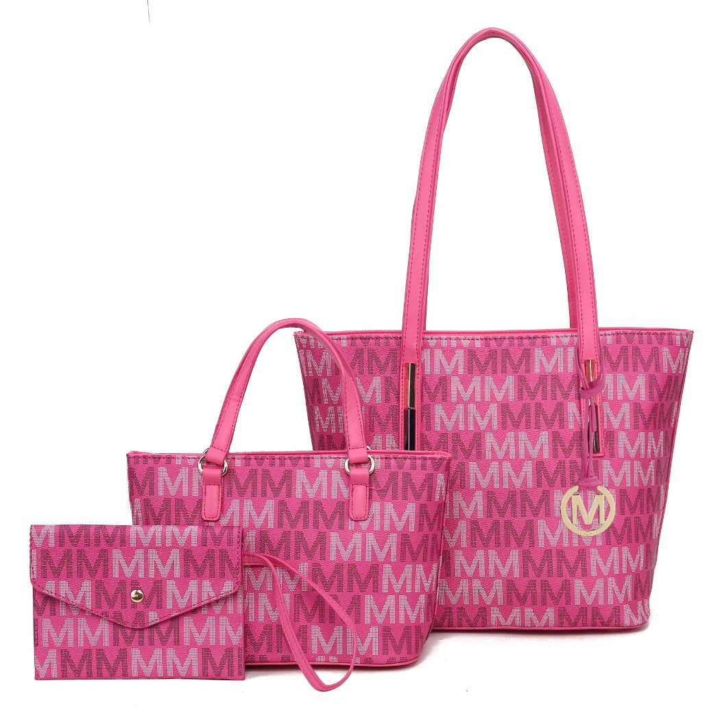 Aylet M Tote with Mini Handbag and Wristlet Womenby Mia K.