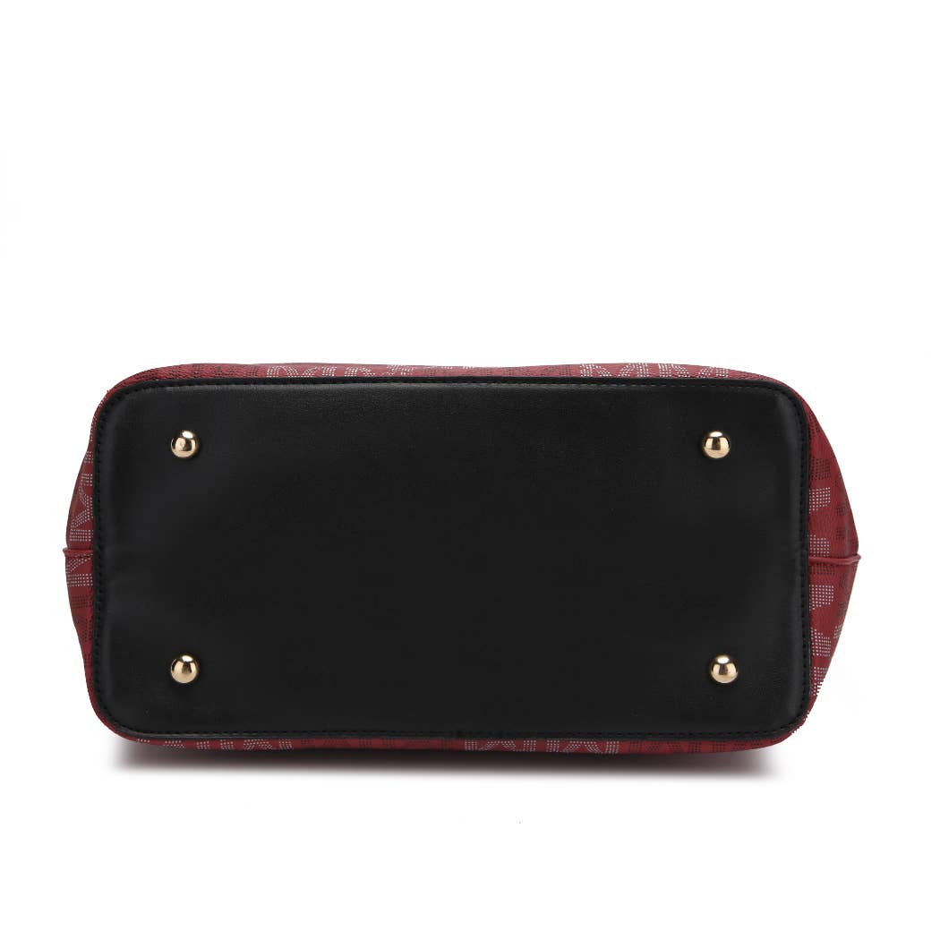 Aylet M Tote with Mini Handbag and Wristlet Womenby Mia K.