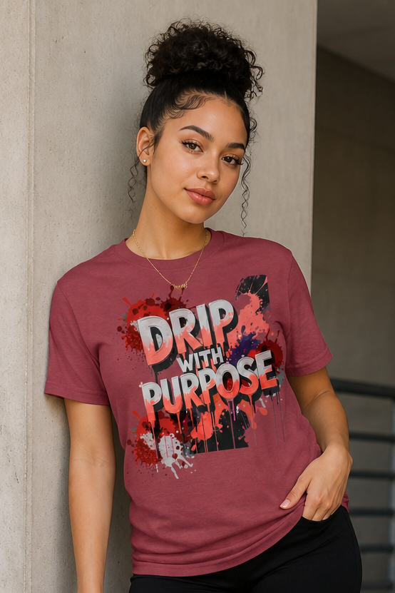 Drip with Purpose-Red