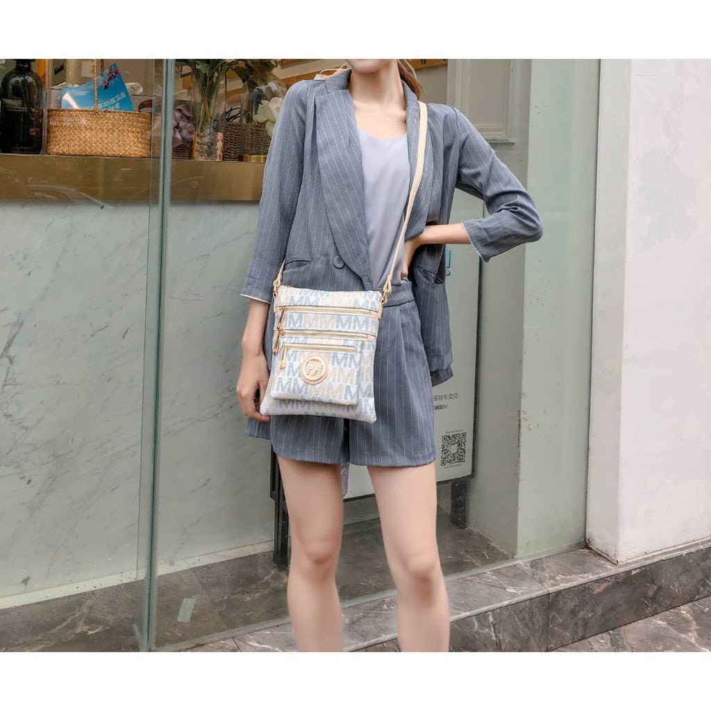 Beatrice Signature Multi Crossbody Handbag Women by Mia K.