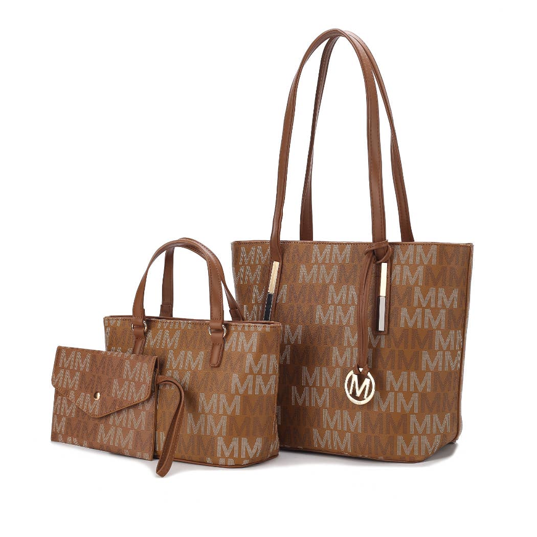 Aylet M Tote with Mini Handbag and Wristlet Womenby Mia K.
