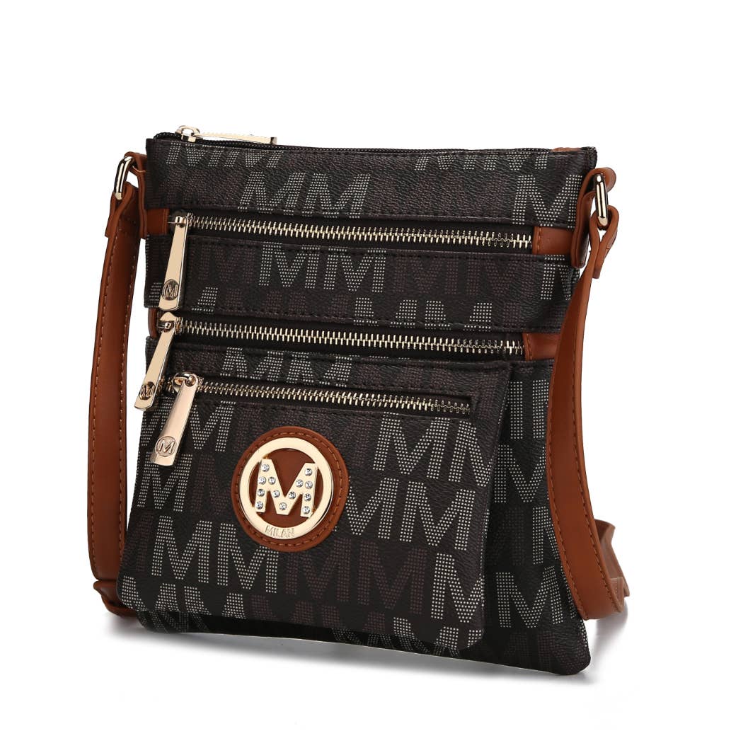 Beatrice Signature Multi Crossbody Handbag Women by Mia K.