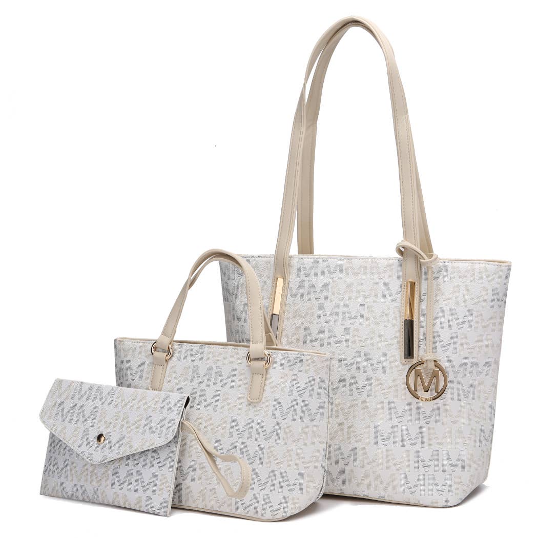 Aylet M Tote with Mini Handbag and Wristlet Womenby Mia K.