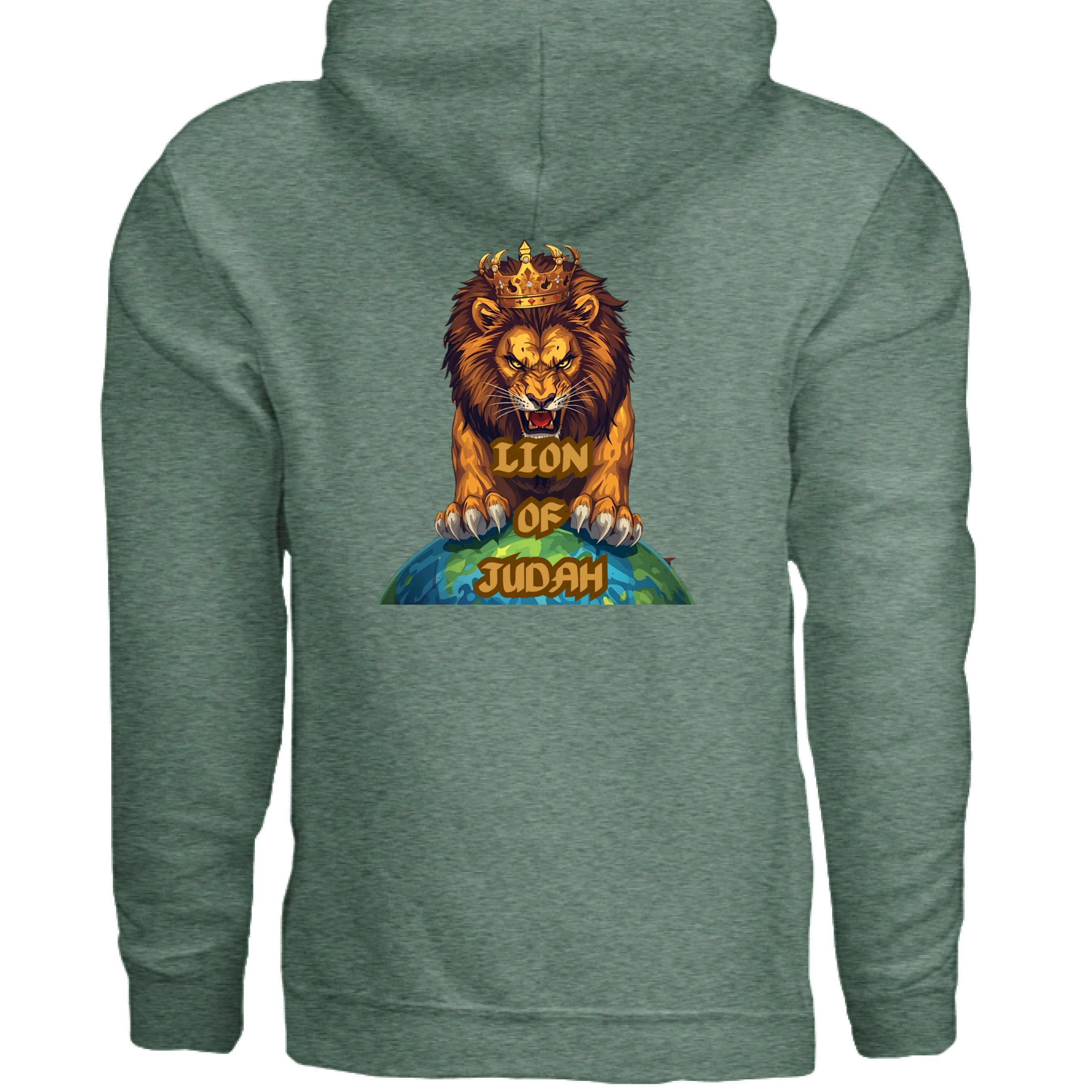 Heather Sport Dark Green - BACK