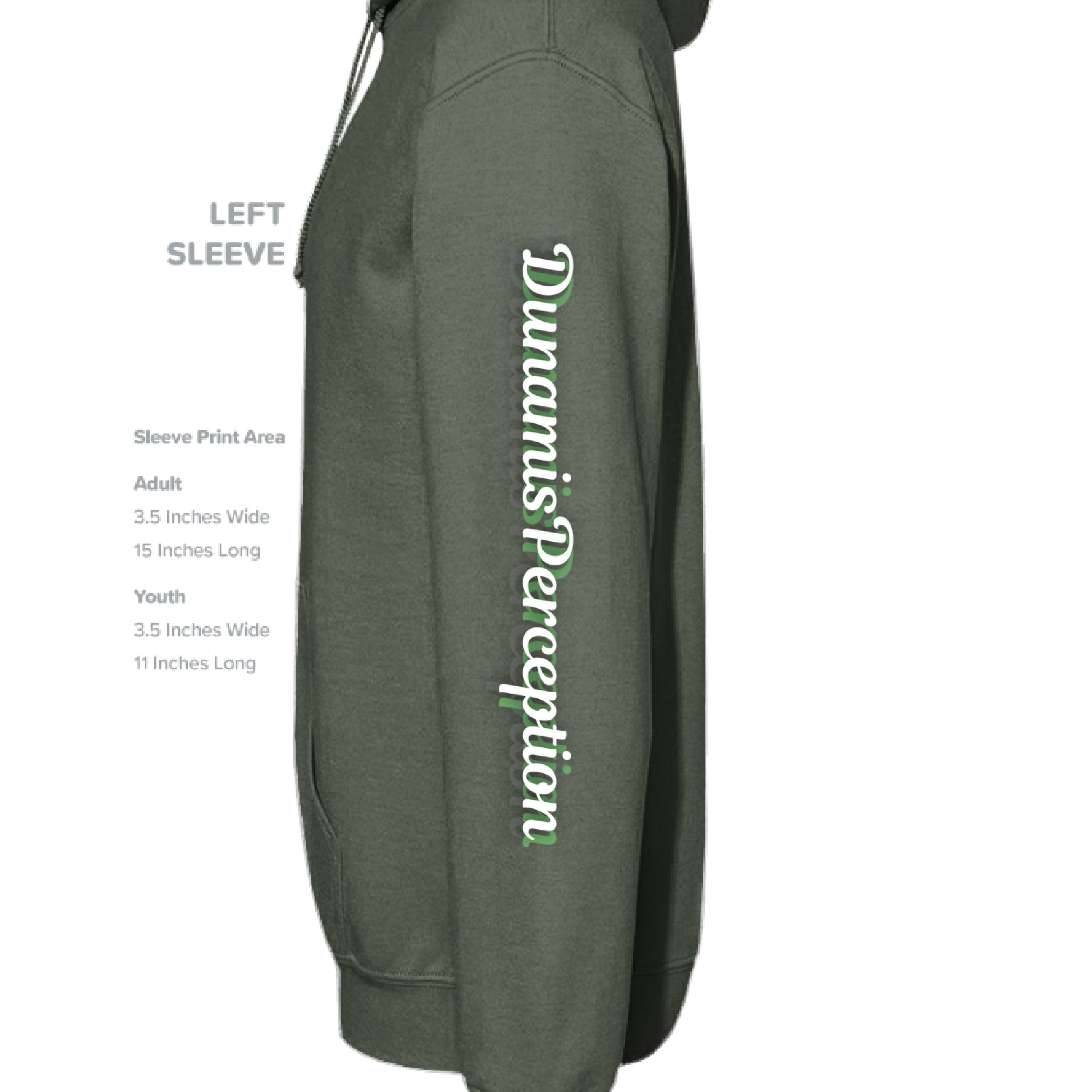 MILITARY GREEN - SLEEVE_LEFT